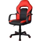 Vdd Gaming Stuhl Thomas Junior - Bürostuhl Gaming-Style - höhenverstellbar - rot schwarz