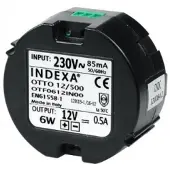 Indexa Unterputz Netzgerät 12VDC 500mA stabilisiert 55x32mm Otto12/500 32150