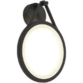 LUCANDE LED Aussenwandleuchte Mirco , schwarz, Aluminium, Modern, LED Wandleuchte außen