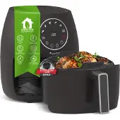 TurboTronic AF210 Digital Airfryer - Heißluftfritteuse - 3,5L - Schwarz