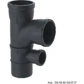 Geberit Silent-Pro Kombibogenabzweig 87,5 Grad d 90mm, d1 90mm, d2 50mm 393456141