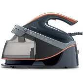 Breville VIN411X Bügeleisen mit Dampf generator , Kunststoff, Schwarz und gold rosa