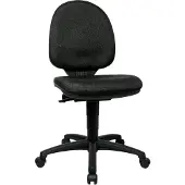 Topstar Drehstuhl TopPro 1 - anthrazit, ohne Armlehnen, weiche Rollen, 1 St.