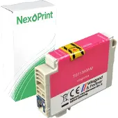 NexoPrint Druckerpatrone kompatibel zu Epson C13T071340 magenta Stylus SX200, Epson Stylus SX205, Epson Stylus SX210, Epson Stylus SX215