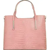 Cluty Henkeltasche echt Leder, Made in Italy