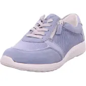 Waldlaufer Schnürhalbschuhe in blau, Gr. 4.5