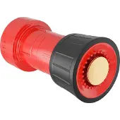 Wiltec Strahlrohrdüse für Kleinstrahlrohr Schlauchdüse 38,1mm (1,5") für Feuerwehr oder Garten