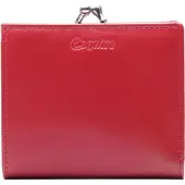 Esquire Geldbörse New Silk Wallet Red dunkelrot