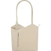 Cluty Cityrucksack echt Leder, Made in Italy