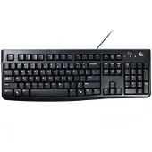 Logitech K120, Kabelgebunden, USB, QWERTZ, Schwarz