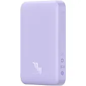 Baseus PPCX110105, 10000 mAh, Lithium Polymer (LiPo), Kabelloses Aufladen, 20 W, Violett