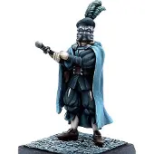 Freebooter Miniaturen Miniaturfigur Tripolo dreigesichtiger Assassine mit Gestock und gestaltetem Base