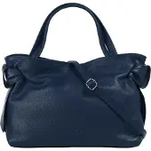 Samantha Look Henkeltasche echt Leder, Made in Italy