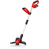 Walter 3-in-1 Akku-Rasentrimmer 20 V, Rasenkantenschneider mit Einer Schnittbreite von 30 cm, flexibel Einstellbarer Schnittwinkel, Verstellbarer Zusatzhandgriff, Leerlaufdrehzahl 8000 min-1