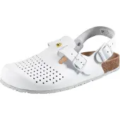 ABEBA Berufsschuh Clog weiß 4050, OB, EU-Schuhgröße: 43
