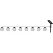 Star Trading 482-16, Leichte Dekorationskette, Schwarz, Polyvinylchlorid (PVC), Ambiente, Ausrichtung, Universal, Flexibel