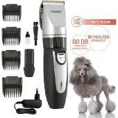 Mesko Home MS 2826, Schwarz, Silber, 3 mm, 1,2 cm, Akku, 90 min, Integrierte Batterie