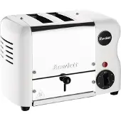 Rowlett Esprit 2 Slot Toaster | weiß | Edelstahl | mit Sandwichkäfig
