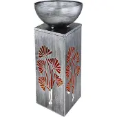 Globo Lighting Solarleuchte Metall silberfarben, LED