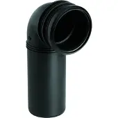 GROHE Rapid SL / Uniset PP-Ablaufbogen DN 80 mit Tiefenverstellung chrom - 42327000