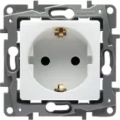 Legrand 664731 Schuko Steckdose o.Spreizkralle Niloe ultraweiß