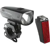 Axa LED-Batterieleuchten Set Niteline 35 Lux inkl Nyx Batterie Rücklicht