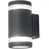 Elstead Lighting Elstead Magnus LED Außen-Wandleuchte GX53 2-fach Graphit IP44