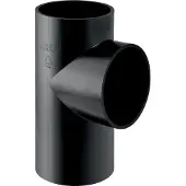 Geberit GE PE Abzweiger, 88,5 Grad, d125/75 mm, nur für Fallleitungen, 1 Stk.