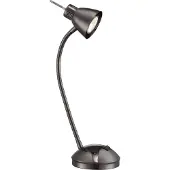 Globo Lighting Tischleuchte Metall schwarz, 1x GU10 LED