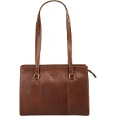 Piké Shopper echt Leder, Made in Italy