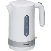 Bomann WK 5012 CB, 1,8 l, 2200 W, Weiß, Edelstahl, Wasserstandsanzeige, Überhitzungsschutz