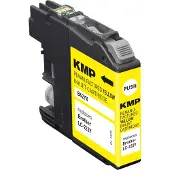KMP Tintenpatrone passend für Brother LC223Y Yellow