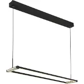 Globo Lighting Hängeleuchte Metall schwarz matt, LED