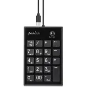 InLine 57161I, Volle Größe (100%), Kabelgebunden, USB, Scherenschalter, Schwarz