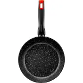 Pinti Monix Monix Titan ROCK Bratpfanne, 28 cm max. Durchmesser, Aluminium, Induktionsherd-geeignet, Antihaftbeschichtung