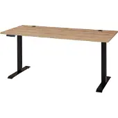 Innostyle Höhenverstellbarer Schreibtisch SONOS Old Artisan Eiche - 160 x 77 cm