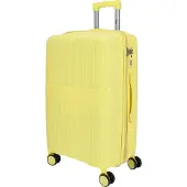 DYX 4 Rollen Koffer M 67 cm Rom gelb : gelb Farbe vom Hersteller: gelb