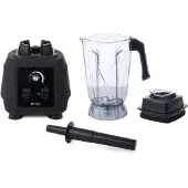 Hendi Hochleistungsmixer, Leistungsstarker Standmixer für Obst, Gemüse und Eis, Maße: (B x T x H) 250 x 270 x 550 mm