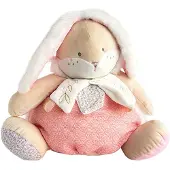 Doudou et Compagnie Plüschtier Sugar Rabbit Rosa Hase 38 x 59 cm