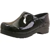 Sanita Clog Original Professiomel Patent Black Damen-Schuhgröße 38