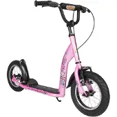 Bikestar Tretroller Kinderroller ab 6 - 7 Jahre | 12 Zoll Sport Edition | Pink