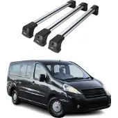 Omtec OMAC 2522913-3 Dachreling Dachträger Aluminium für FIAT Scudo (270, 272) Scudo Kastenwagen (270, 272)