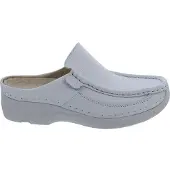 Wolky Clogs Roll Slide Printed Leather Damen White 22-Schuhgröße 40