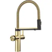 BLANCO Küchenarmatur mit Filterfunktion und Kochend heißes Wasser CHOICE ICONA satin gold satiniert 527658