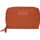 Bruno Banani Geldbörse , Damen, orange (papaya), Leder, Kleinlederwaren Geldbörse, echt Leder