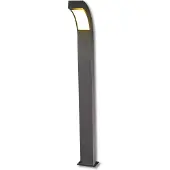 LUCANDE LED-Wegeleuchte Lennik, 100 cm, anthrazit, Metall