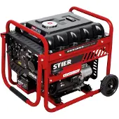 Stier Inverter Stromerzeuger SNS-500 5,0 kW 75 dB(A), Stromgerenator Benzin, Notstrommaggregat, wartungsarm, für den Außenbereich, zum Laden von Batterien geeignet, kompakt