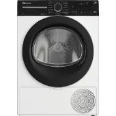 Bauknecht BK TR 9C EX, Freistehend, Frontlader, Wärmepumpe, Weiß, Berührung, Schwarz, Transparent
