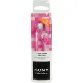 Sony MDR-E9LP, Kabelgebunden, 18 - 22000 Hz, Musik, 6 g, Kopfhörer, Pink, Weiß