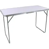VCM Gartentisch klappbar | Esstisch | Maße ca. H. 70 x B. 110 x T. 53 cm | Klapptisch | Balkontisch Gartenmöbel - Galdas 110x53